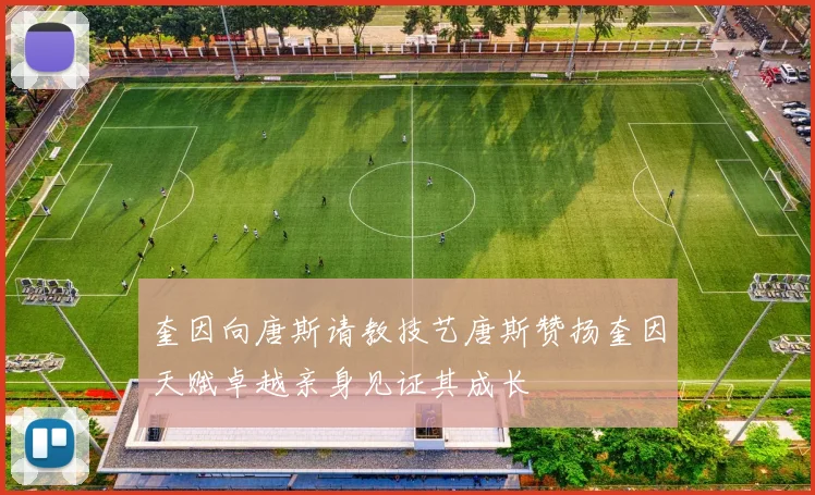 奎因向唐斯请教技艺唐斯赞扬奎因天赋卓越亲身见证其成长